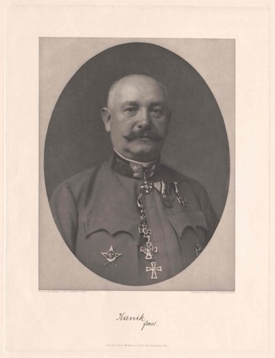 Franz Kanik door Artist Unknown