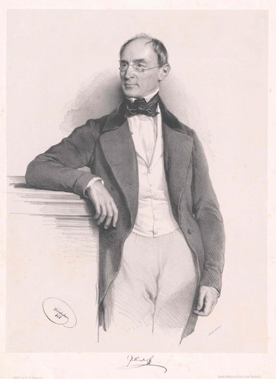 Franz baron von Pillerstorff door Artist Unknown