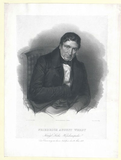 Frederick August Werdy door Artist Unknown