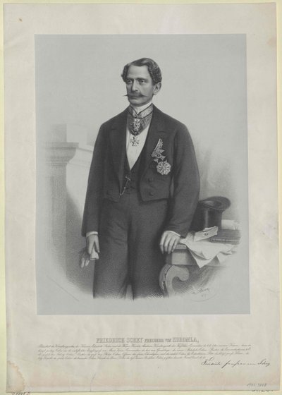 Frederick baron Schey-Koromla door Artist Unknown