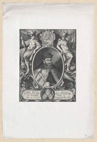 Gabriel Bethlen von Iktar door Artist Unknown