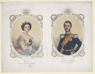 Duitse keizer en koning van Pruisen Frederik III door Artist Unknown