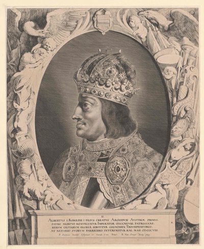 Duitse koning Albert I door Artist Unknown