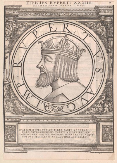 Duitse koning Rupprecht van de Palts door Artist Unknown