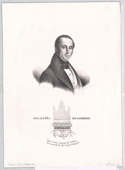 Giovanni Battista de Lorenzi door Artist Unknown