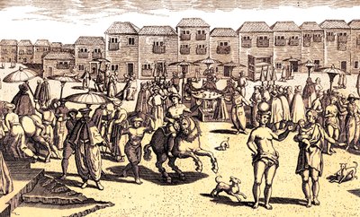 Goan Market Scene, uit 