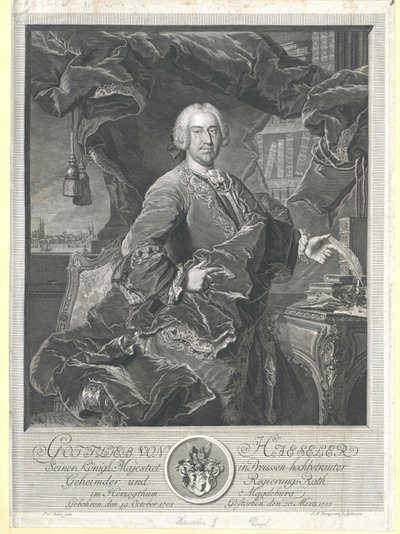 Gottlieb von Haeseler door Artist Unknown