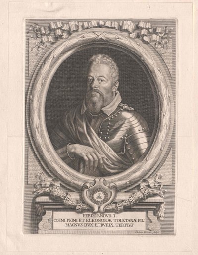 Groothertog van Toscane Ferdinand I door Artist Unknown