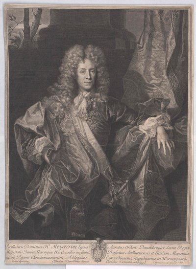 Henning Meyer de Meyercron door Artist Unknown