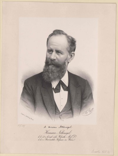 Hermann Nothnagel door Artist Unknown