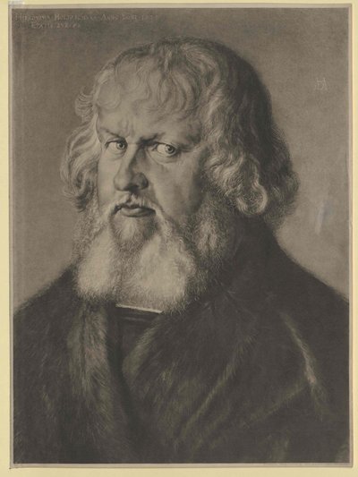 Hieronymus Holzschuher (prent) door Artist Unknown