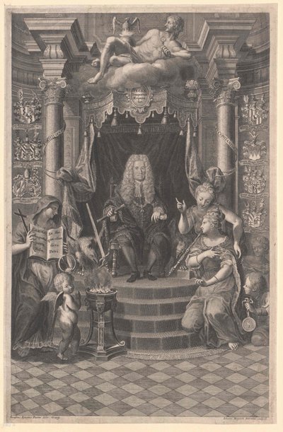 Heilige Roomse Keizer Karel VI door Artist Unknown