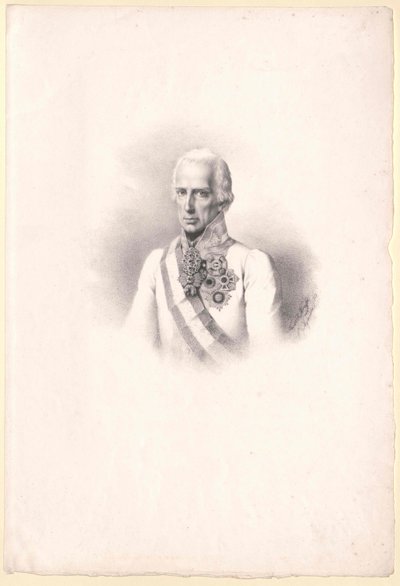 Heilige Roomse Keizer Francis II door Artist Unknown