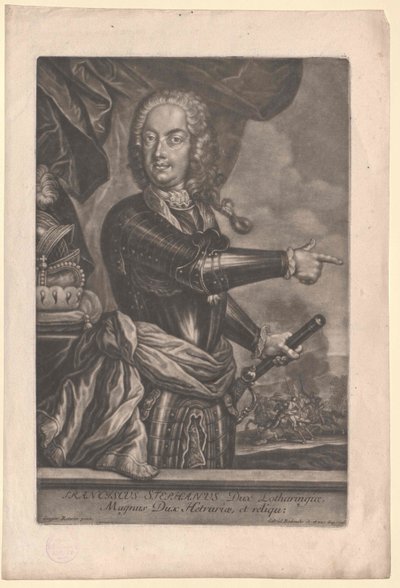 Heilige Roomse keizer Frans I door Artist Unknown