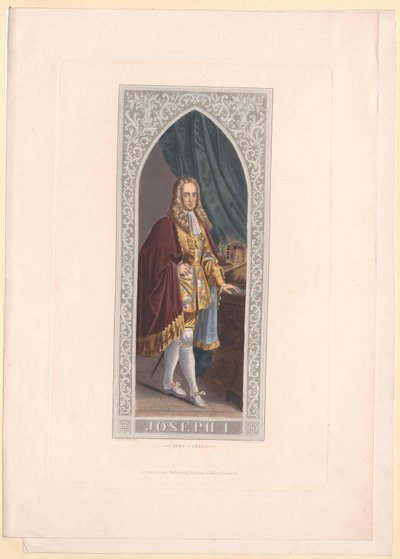 Heilige Roomse keizer Jozef I door Artist Unknown