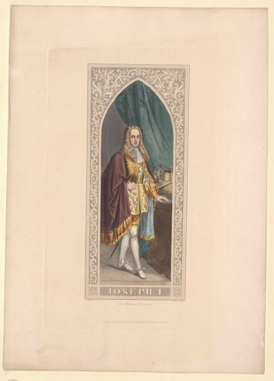 Heilige Roomse keizer Jozef I door Artist Unknown