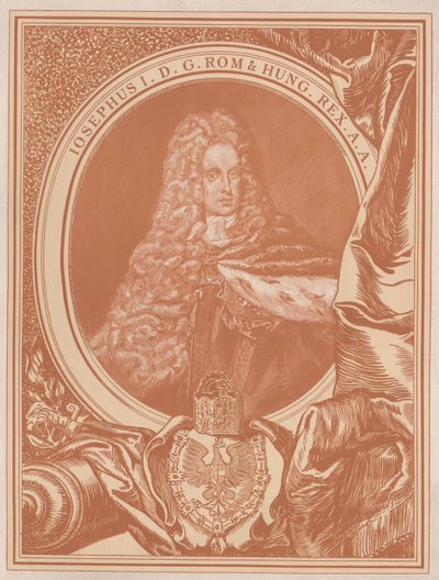 Heilige Roomse keizer Jozef I door Artist Unknown