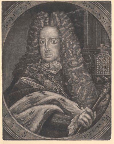 Heilige Roomse keizer Jozef I door Artist Unknown
