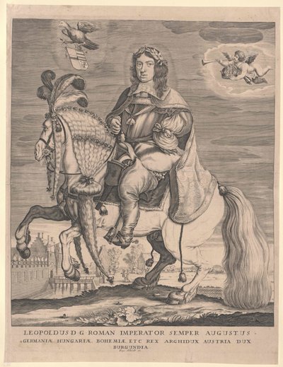 Heilige Roomse Keizer Leopold I door Artist Unknown