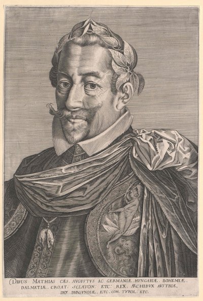 Heilige Roomse Keizer Matthew I door Artist Unknown