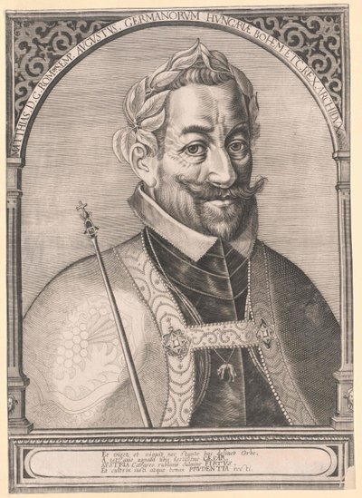 Heilige Roomse Keizer Matthias I door Artist Unknown