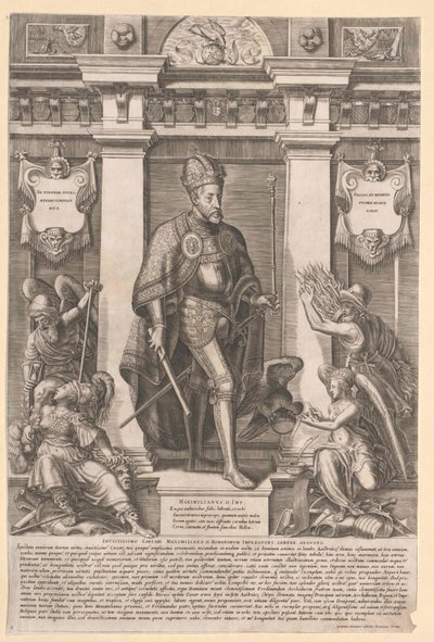 Heilige Roomse keizer Maximiliaan II door Artist Unknown