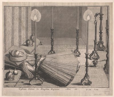 Heilige Roomse keizerin (1585-1618) Anna door Artist Unknown