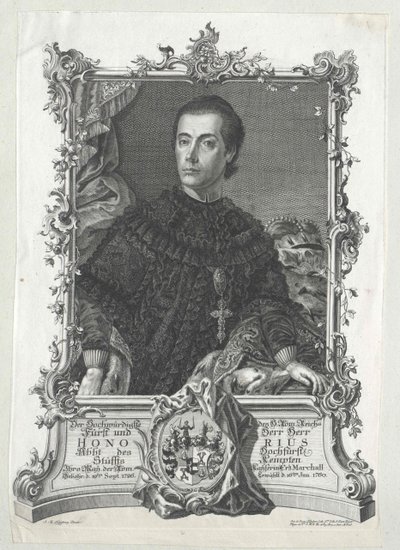 Honorius Roth von Schreckenstein door Artist Unknown