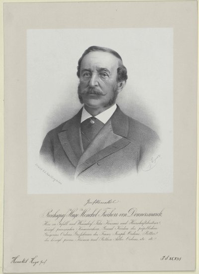 Hugo graaf Henckel-Donnersmarck door Artist Unknown