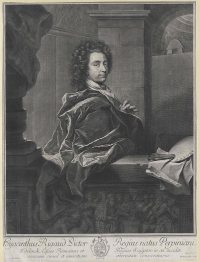 Hyacinthe Rigaud door Artist Unknown
