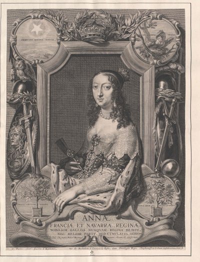 Infanta van Spanje Anna door Artist Unknown