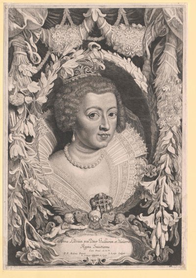 Infanta van Spanje Anna door Artist Unknown