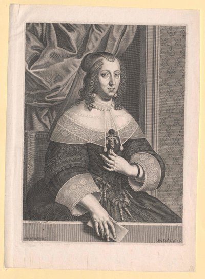 Infanta van Spanje Anna door Artist Unknown
