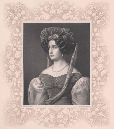 Isabella gravin van Tauffkirchen (afdruk) door Artist Unknown