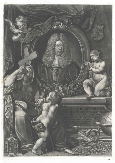 Jacob Wilibald Haller von Hallerstein door Artist Unknown