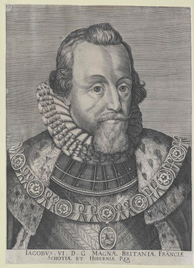 Jakob I Koning van Engeland door Artist Unknown