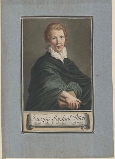 Jakob Jordaens door Artist Unknown