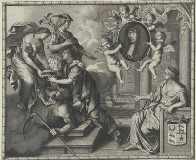 Jean Jaques de Mesmes Graaf van Vicomte de Neufchatel Avaux door Artist Unknown