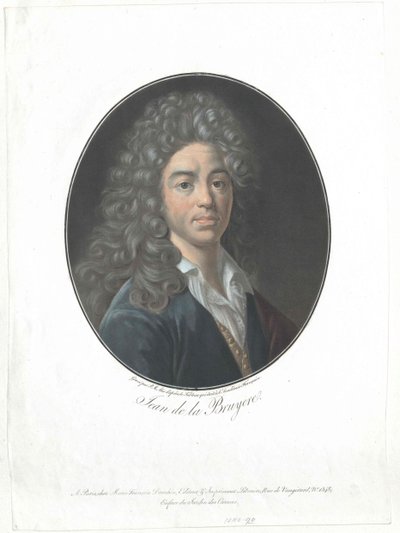 Jean de La Bruyere door Artist Unknown