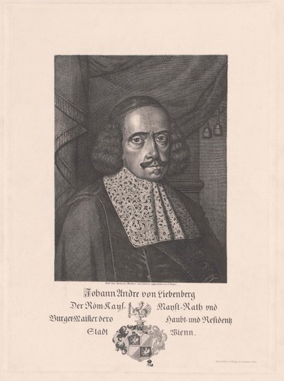 Johann Andreas von Liebenberg door Artist Unknown