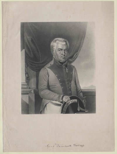 Johann Dominicus graaf Hardegg door Artist Unknown