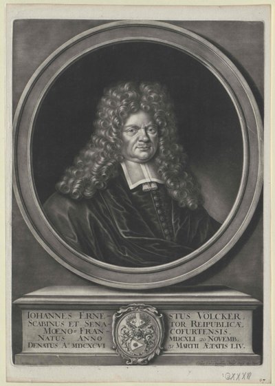 Johann Ernst Voelcker door Artist Unknown