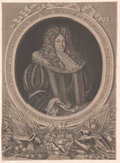 Johann Frederik Behaim von Schwarzbach door Artist Unknown