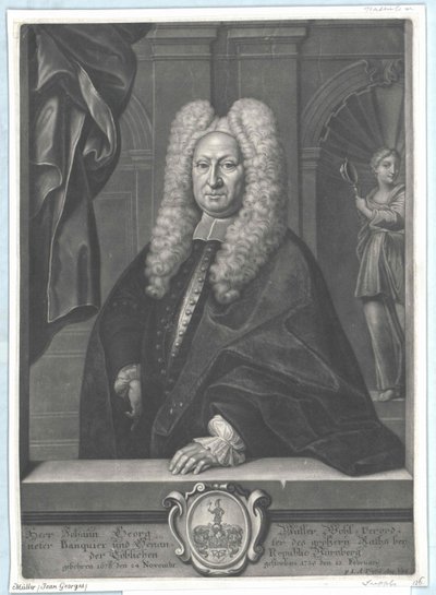 Johann Georg Mueller door Artist Unknown