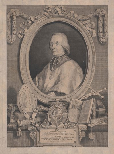 Johann Hendrik graaf Frankenberg door Artist Unknown