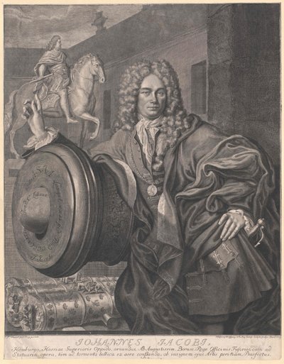 Johann Jacobi door Artist Unknown