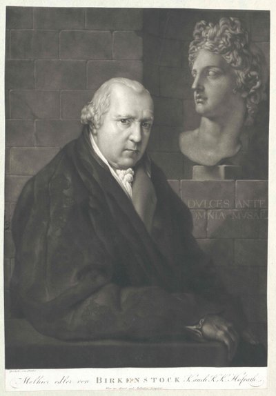 Johann Melchior edelman van Birkenstock door Artist Unknown