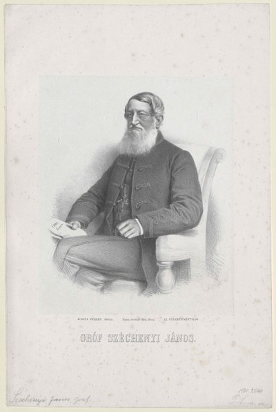 Johann Nepomuk graaf Szechenyi van Sarvar-Felsoevidek door Artist Unknown
