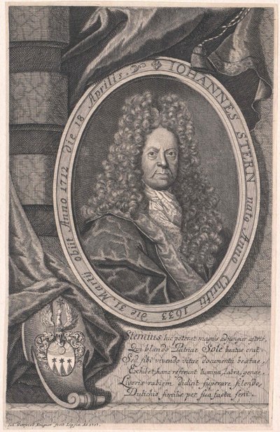 Johannes Stern (afdrukken) door Artist Unknown