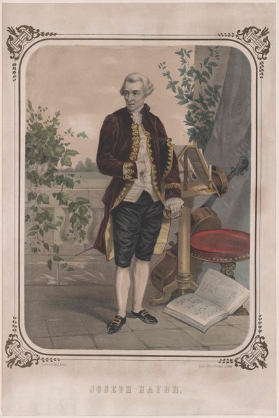 Joseph Haydn door Artist Unknown